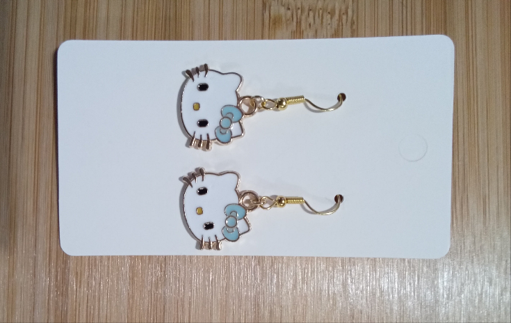Hello Kitty dangle earrings