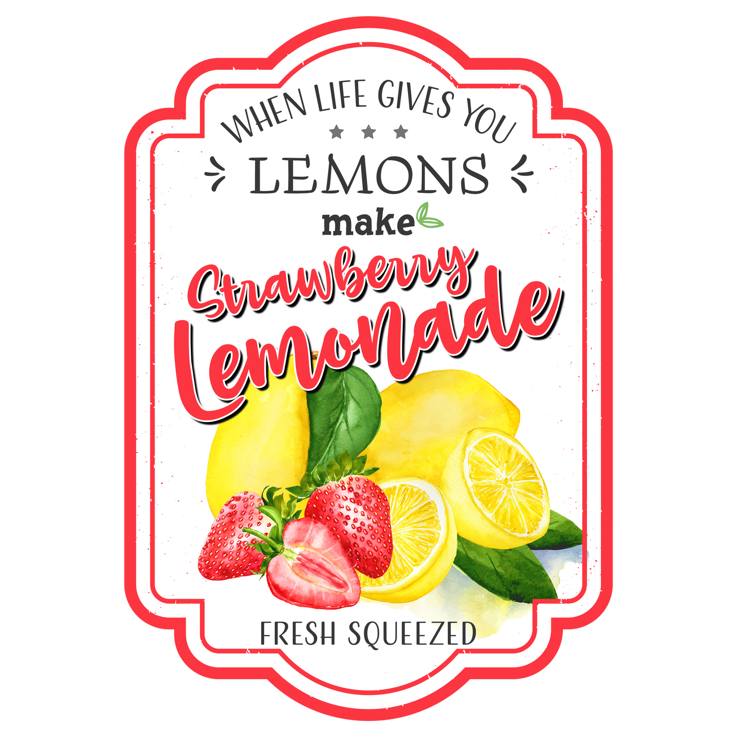 Homemade Strawberry Lemonade