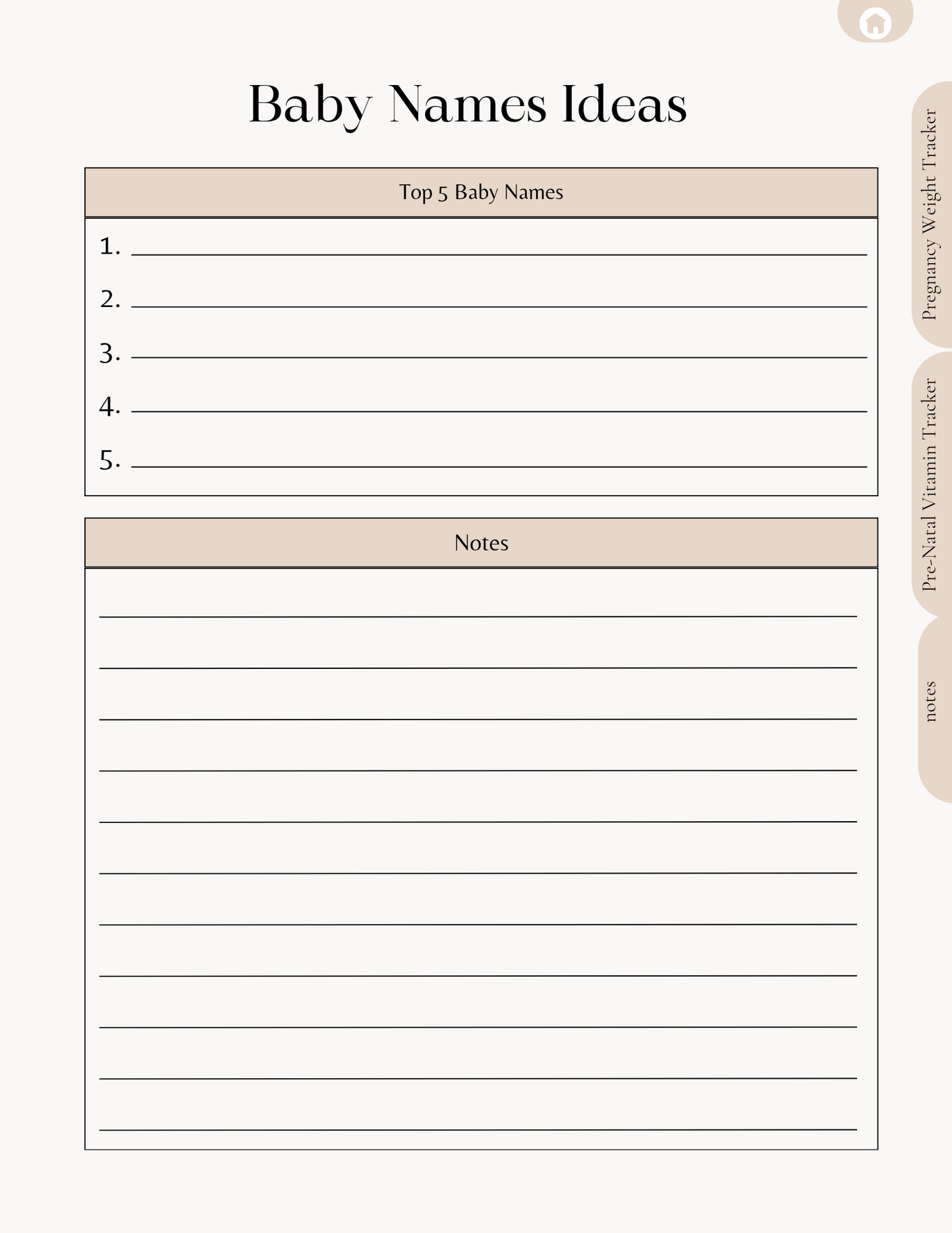 Pregnancy Journal