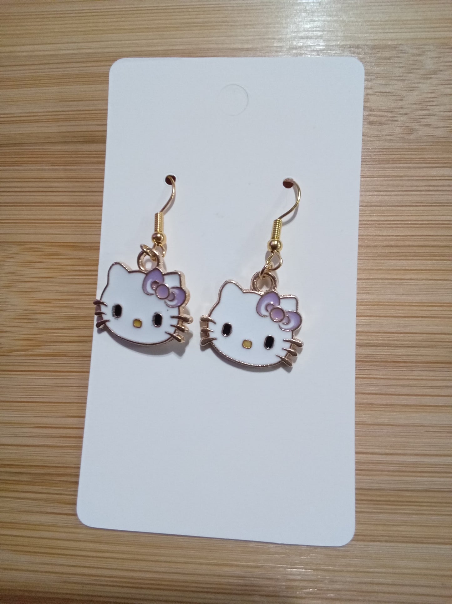 Hello Kitty dangle earrings