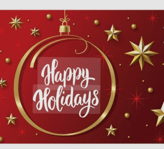 Holiday Gift Card