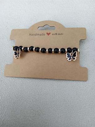 Beaded Bracelets with Charms